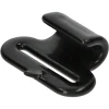 25mm · 800daN · Flat J-Hook (Black Coated)