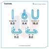 Tensys® · 8.0 Tonne WLL · Roundsling - Endless Fibre